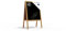 ALLboards Kundenstopper mit Gold, lackiertem Holzrahmen 100x60cm, Werbetafel, Gehwegaufsteller, Aufsteller, Straßenreiter, Kreide