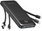 Charmast Power Bank, Slim 10000mAh Powerbank mit Kabel USB C und LED-Display, 6 Ausgängen Klein Aber Stark Externe Handyakkus Kompatibel mit iPhone 16 15 14 13 12 11 Pro Max Plus Huawei Samsung Tablet