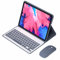 GUPENAA Custodia con Tastiera per Lenovo Tab M10 FHD Plus (2nd Gen) 10.3 (TB-X606F/TB-X606X), Tastiera Wireless Magneticamente Rimovibile con Mouse Bluetooth,Viola