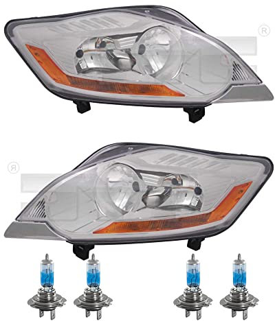EISENFELS Set 106565500 erstellt mit Scheinwerfer links und rechts + COOL BLUE INTENSE H7 Leuchtmittel kompatibel mit Kuga I