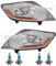EISENFELS Set 106565500 erstellt mit Scheinwerfer links und rechts + COOL BLUE INTENSE H7 Leuchtmittel kompatibel mit Kuga I