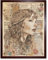 Artery8 Upcycled Music Book Page Singer Portrait Illustration Art Print Framed Poster Wall Decor 12x16 inch