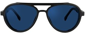 Gunnar Gaming- und Computerbrillen – Tallac – Rahmenfarbe: Onyx, Linsentönung: Sun (blockiert 65% blaues Licht und 100% UV-Licht) – Blaulicht-blockierende Brille – patentierte Linse