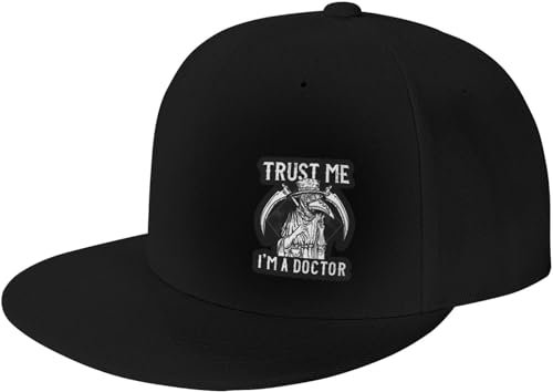 Baseballmütze, Vertrauen Sie Mir, Ich Bin Arzt, Mittelalterlicher Pestarzt Hut Unisex Sport Mütze Sonnenschutz Baseballkappe Für Erwachsenen Mädchen Herren