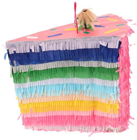 VOSAREA 3D Pinata Kuchen Donut Pinata Weihnachts Pinata Dekorative Pinata Kuchenförmige Pinata Alles Zum Geburtstag Dekorationen Neuheit Pinata Cupcake Pinata Kinder Pinata