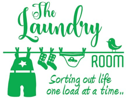 Removable Home Decor Wall Stickers Laundry Room Vinyl Decals Muraux Bathroom Waterproof Wallpaper Decal Small - 33x42cm