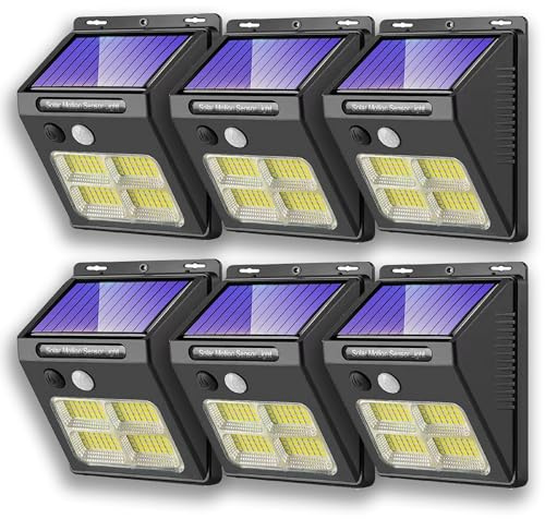 Garden Gear 112 LED Motion Sensor Solar Light – Solar-Powered, Weatherproof Outdoor Security Light with Adjustable Lighting Modes and 270° Wide Beam (6)