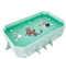Foldable Swimming Pool - Non-Inflatable Folding Pool | PVC Portablle Family Pool, Wear-Resistant Thickened Swimming Pool, Outdoor Foldable Hard Pool, Comfortable Ground Pool For Outdoor Garden Back