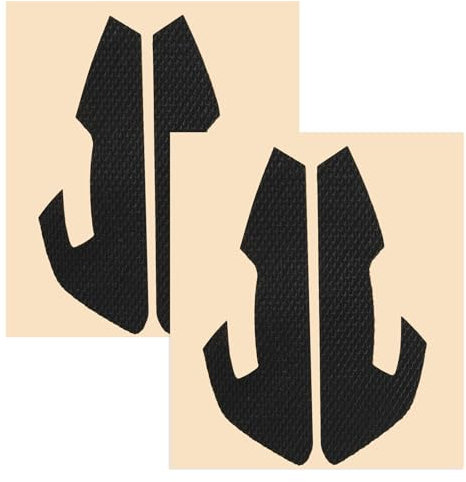 Briny River 2 Pair Grip Tape Compatible with Razer Viper Compatible with Viper Ultimates Gaming Mouse Black