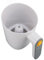 Tamiz de Harina Eléctrico, Tamiz de Gran Capacidad a Pilas, Ideal para Cocinas Ocupadas, Filtro de Acero Inoxidable, Fácil de Lavar, ABS TPR 304 Acero Inoxidable