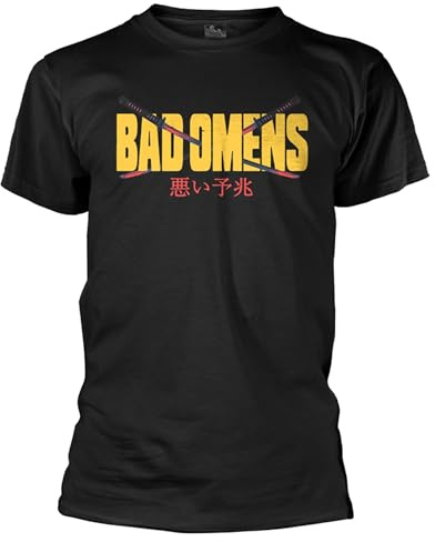 Bad Omens Samurai T Shirt L Black