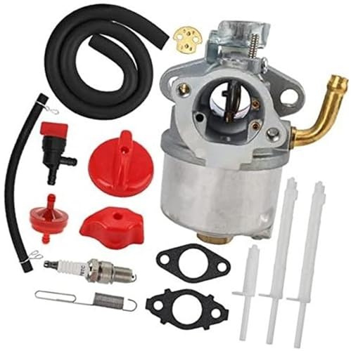 MEXWLOP 794587 798917 Schneefräsen-Vergaser mit Zündkerzen-Kraftstofffilter-Kit, for 790558 791953 791292 Schneepflugvergaser