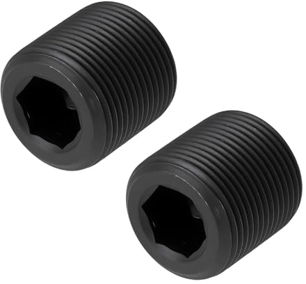 The Lord of the Tools 2Pcs M16x1.0 Grub Screw DIN913 Suitable for Machine Tools Automation Equipment Precision Instruments