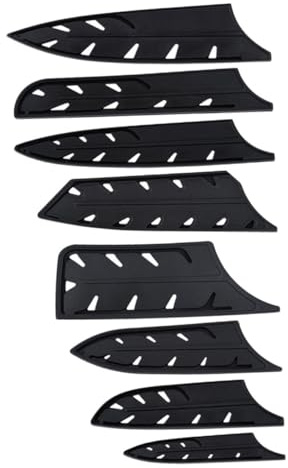 Healifty 8 Pièces Cutter Avec Housse De Protection Manchon Pour Cutter De Cuisine Étui Réutilisable Pour Housse De Protection Pour De Voyage Manchon Pour Horizontal