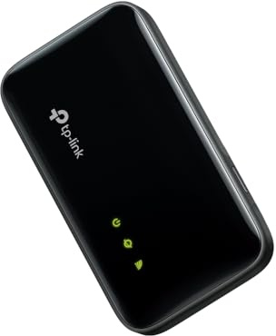 TP-Link M7400 Saponetta WiFi con SIM 4G+, Cat6 AC1200 Dual-Band, DL 300Mbps/UL 50Mbps, Batteria da 2100mAh, Porta Type-C, Micro SD Card, Supporta fino a 32 Dispositivi, tpMiFi App