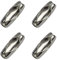 Ball Chain Connector Clasps 300 Pieces Number 3 Connectors Fits 2.4mm Beaded Ball Chain