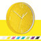 Leitz Wanduhr WOW, Gelb, 32.5 x 31.1 cm