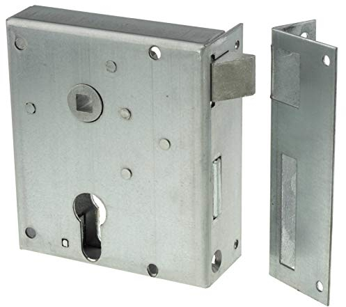 Rheinisches Kastenschloss Aufschraubschloss PZ Dornmaß 60 Entfernung 53 Rechts auswärts