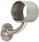 Forge Wall Mounted Mopstick Handrail Bracket - Nickel
