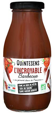 Quintesens - Sauce Barbecue Bio - aux Piments Doux de Provence - 290 g
