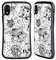 Head Case Designs Offizielle Mad Dog Art Gallery Hund Muster Schwarz und Weiss Doodle Hybride Handyhülle Hülle Huelle kompatibel mit Apple iPhone XR