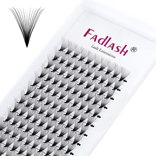 FADLASH Premade Fans Eyelash 16D 0.07mm D Curl 13mm Volume Russian Lash