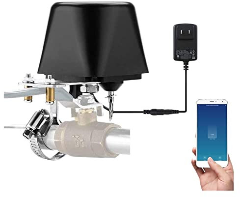 Temporizador de riego por aspersión inteligente WiFi inteligente Válvula de fuga de gas de agua ENCENDIDO/APAGADO Control automático Temporizador de cuenta regresiva Válvula Controlador de apagado S