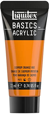 Liquitex Basics Acrylique Tube 22 ml Orange Cadmium Imit ROW