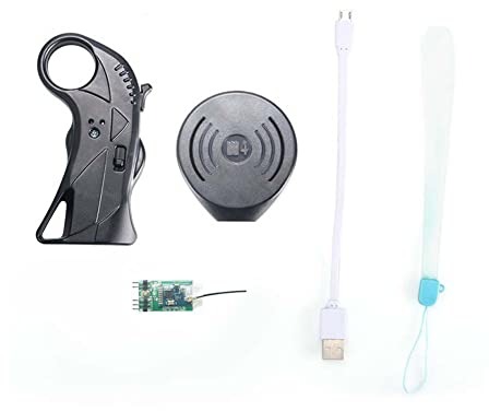 Kavylany 2,4 GHz Fernbedienung, wasserdicht, kabelloses Laden für elektrisches Surfboard und Skateboard-Controller, Zubehör