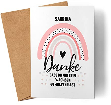 Kiddle-Design Dankeskarte Erzieher Dankeschön Karte Erzieherin Geschenk Danke Kita Kindergarten Abschied Tagesmutter Kindergärtnerin