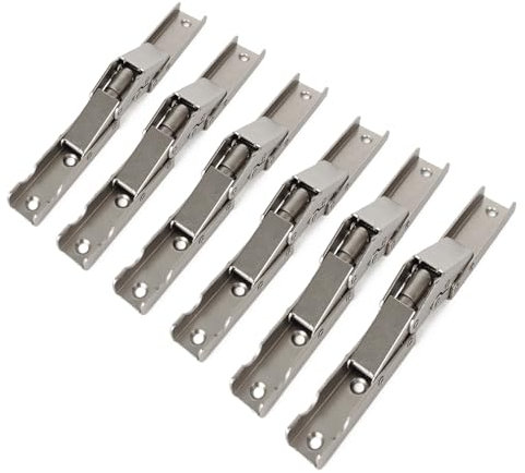 90 Grad Klapptürscharnier/Regalscharnier versteckte Halterung Tischhalter Möbelteile (6 Stück)