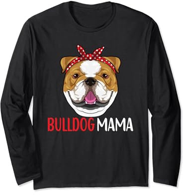 Englische Bulldogge Hundebekleidung für Frauen Langarmshirt