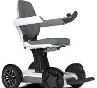 Automatic Folding Power Chair Robotic Wheelchair with 250W Motor & 4 Wheel Drive, 15 AH Battery, 6 KMPH Speed - Smart Mobility Scooter for Indoor & Outdoor
