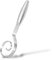 PEUTIER Spülmaschinenfester Holländischer Schneebesen, Edelstahl, Teigmischer, Nahtloser Schneebesen für Teig Brotschneebesen, Silber, M