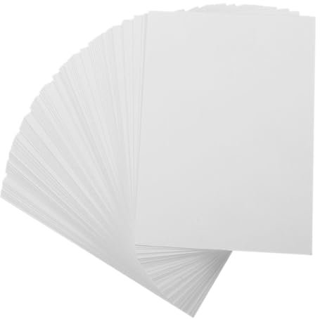 OFFSCH 100 Stück Fotopapier Fotodruckerblätter Druckblätter Drucker Fotoblätter Glänzendes Fotopapier Drucker