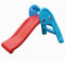 Gr8 Garden Folding Garden Slide Climber Step Ladder Set My First Beginners Childrens Kids Baby Toddler Plastic Indoor Outdoor Playground Slope Activity Toy Foldable Equipment (Blue Red)