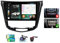 Android 13 9 Zoll QLED Touchscreen Autoradio Stereo für Nissan X-Trail/Qashqai J11 2013-2022 mit Wireless Carplay Android Auto/Car Local Weather/SWC/DSP/FM RDS DAB+ Radio/Bluetooth(A,NF-7)