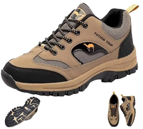 Orthotrip - Ergonomische Schmerzlindernde Komfortschuhe, Ortho Trip Schuhe Herren, Atmungsaktive Orthotrip-Schuhe FüR Outdoor und Freizeit (Braun, Erwachsene, 46, Numerisch, EU Schuhgrößensystem, M)
