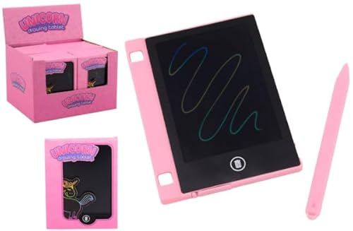 Johntoy Rainbow Unicorn Drawing Tablet Pink for Children
