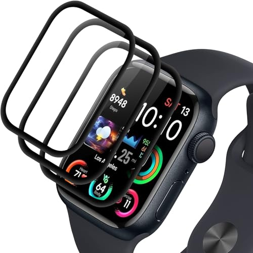 Elecshion 3 Stück Schutzfolie für Apple Watch Series 1/2/3 42mm screen protector, handyglas, 9H Härte, Anti-Kratzen glasschutzfolie Film