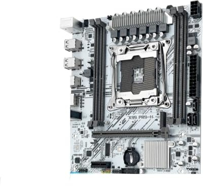 X99 Motherboard Weiß PR9-H Unterstützt LGA 2011- V3 & V4 CPU DDR4 /NVME M.2 Slot