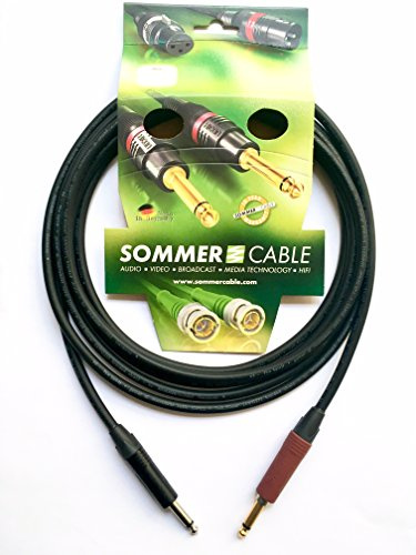 Sommer Cable Instrumentenkabel SC-Spirit Klinke NP2X-BAG/Klinke NP2X-AU-SILENT (3m)