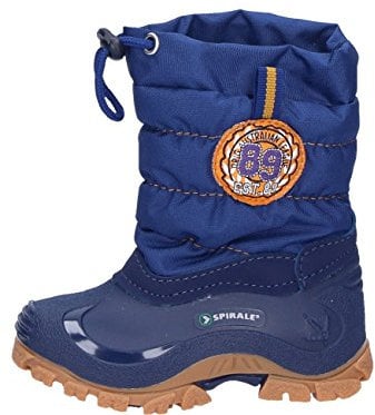 Spirale Eric Stivali da neve, Unisex - Bambini, Turchese (Blu/Crepe 01319800), 24 EU (7 UK)