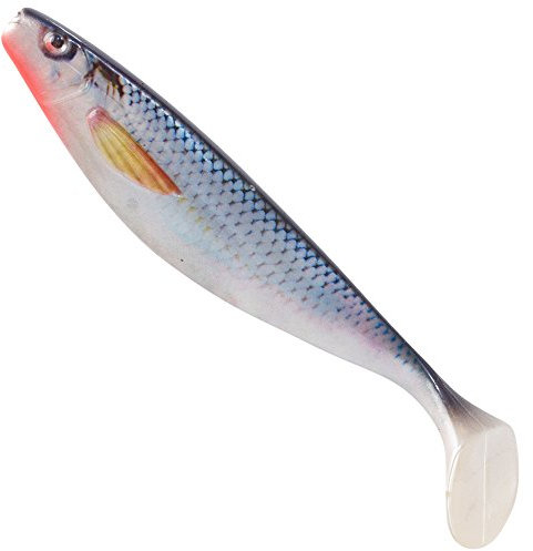 Balzer Shirasu Photo Print Shad 3D - Gummifisch zum Spinnfischen auf Hechte & Zander, Gummiköder, Softbait, Hechtköder, Gummishad, Farbe:Weissfisch, Länge/Gewicht:10cm / 7g