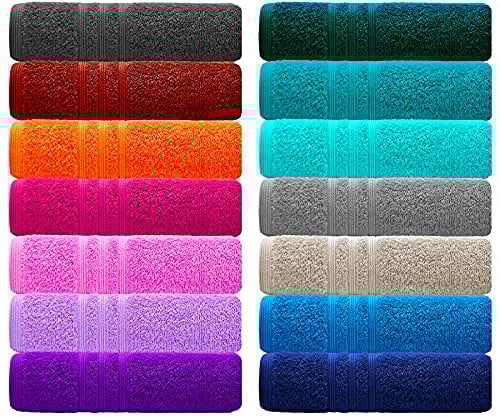Lashuma Schulter Badehandtuch groß Türkis, London Flauschiges XXL Handtuch 100x150 cm