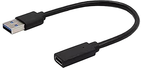 Aukson Q20 USB-C auf USB 3.0 Adapter – Schneller 5 Gbit/s Datenübertragungsadapter für PC, Computer, Laptop und Notebook – Hochwertiges USB-C zu USB Adapterkabel für effiziente Datenübertragung