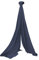 SchenkSpass Vertikaltuch (8m, Navyblau)