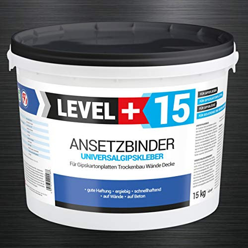 15 kg Gipskleber Ansetzgips Klinker Verblender Riemchen Steinriemchen RM15