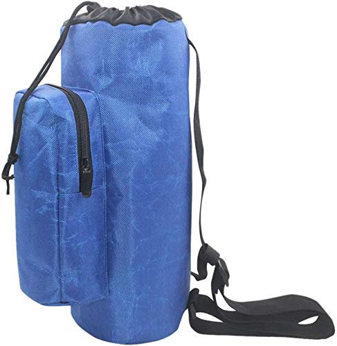 ZJWD Oxygen Backpack Holder Portable Oxygen Tank Carrier Bag Cylinders Bottle, with Adjustable Shoulder Strap for Medical, Home,Outdoor, Travel,Blue,S