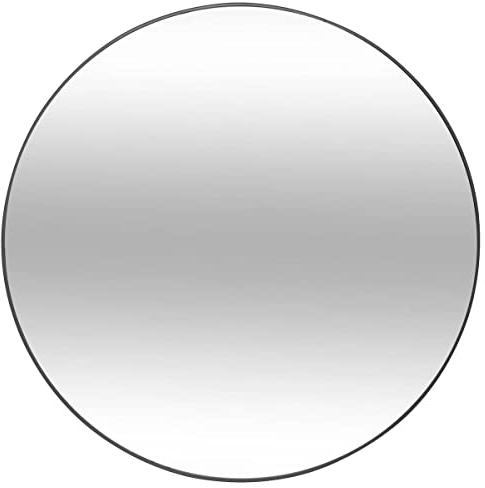 Atmosphera - Spiegel Alice schwarz - Metall D. 76 cm - Schwarz